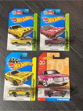 Hot Wheels Ford Ranchero Cars